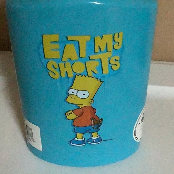 The Simpsons Mpvie Preloved and Bart Simpson Metal Canteen - Picture 4 of 6